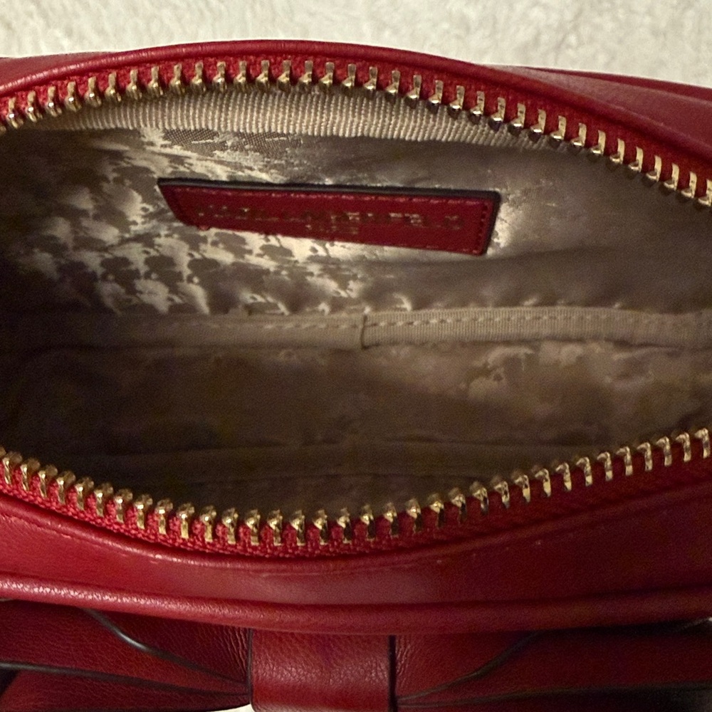 Karl Lagerfeld Red Crossbody Bag with Bow - Picture 4 of 6